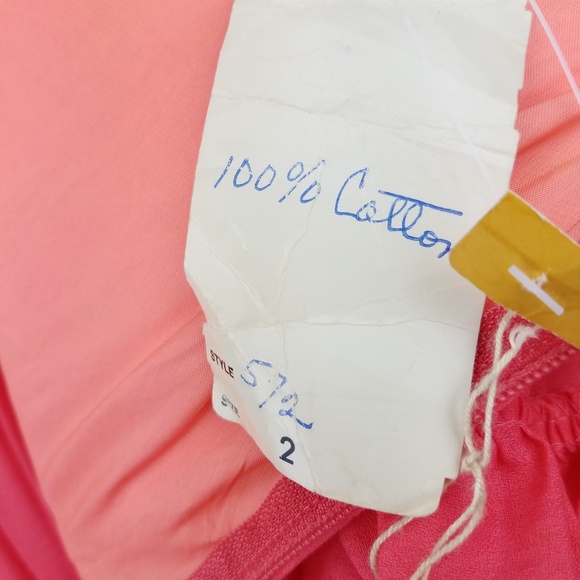 Albert Capraro Vintage 70's Ruffle Tiered Dress - Picture 7 of 8